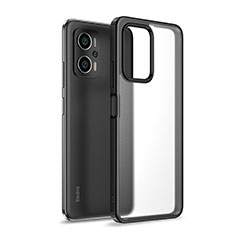 Carcasa Bumper Funda Silicona Transparente WL1 para Xiaomi Poco X4 GT 5G Negro