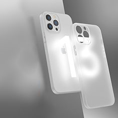 Carcasa Bumper Funda Silicona Transparente WT1 para Apple iPhone 13 Pro Blanco