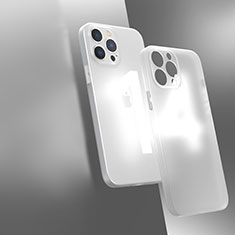 Carcasa Bumper Funda Silicona Transparente WT1 para Apple iPhone 14 Pro Blanco
