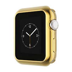 Carcasa Bumper Lujo Marco de Aluminio A01 para Apple iWatch 2 38mm Oro