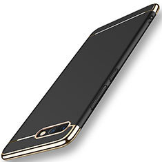 Carcasa Bumper Lujo Marco de Metal y Plastico Funda M01 para Huawei Honor View 10 Negro