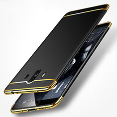 Carcasa Bumper Lujo Marco de Metal y Plastico Funda M01 para Huawei Mate 10 Negro