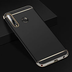 Carcasa Bumper Lujo Marco de Metal y Plastico Funda T01 para Huawei Honor 20 Lite Negro