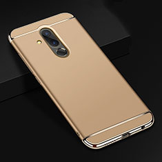 Carcasa Bumper Lujo Marco de Metal y Plastico Funda T01 para Huawei Mate 20 Lite Oro