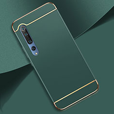 Carcasa Bumper Lujo Marco de Metal y Plastico Funda T01 para Xiaomi Mi 10 Verde