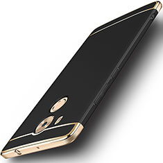 Carcasa Bumper Lujo Marco de Metal y Plastico para Huawei Mate 8 Negro