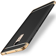Carcasa Bumper Lujo Marco de Metal y Plastico para Xiaomi Redmi Note 4 Standard Edition Negro