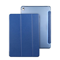 Carcasa de Cuero Cartera con Soporte para Apple iPad Pro 9.7 Azul