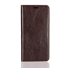 Carcasa de Cuero Cartera con Soporte para Huawei P30 Pro New Edition Marron