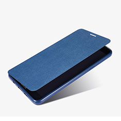 Carcasa de Cuero Cartera con Soporte para Samsung Galaxy A9 (2016) A9000 Azul