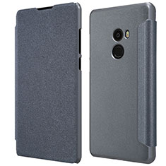 Carcasa de Cuero Cartera con Soporte para Xiaomi Mi Mix Evo Negro