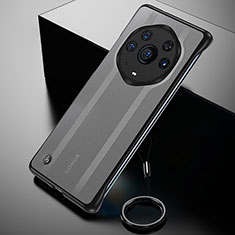 Carcasa Dura Cristal Plastico Funda Rigida Sin Marco Transparente H01 para Huawei Honor Magic3 Pro+ Plus 5G Negro