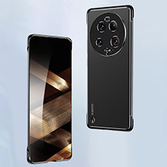 Carcasa Dura Cristal Plastico Funda Rigida Sin Marco Transparente H01 para Xiaomi Mi 13 Ultra 5G Negro