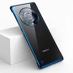 Carcasa Dura Cristal Plastico Funda Rigida Sin Marco Transparente H03 para Huawei Honor Magic4 Pro 5G Azul