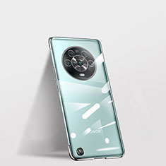 Carcasa Dura Cristal Plastico Funda Rigida Sin Marco Transparente H06 para Huawei Honor Magic4 5G Plata