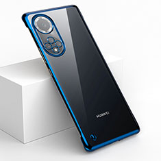 Carcasa Dura Cristal Plastico Funda Rigida Sin Marco Transparente para Huawei Nova 9 Azul