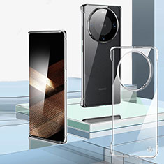 Carcasa Dura Cristal Plastico Funda Rigida Sin Marco Transparente T01 para Huawei Mate 60 Pro Claro