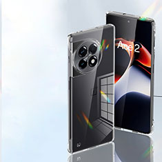 Carcasa Dura Cristal Plastico Funda Rigida Sin Marco Transparente T01 para OnePlus Ace 2 Pro 5G Claro