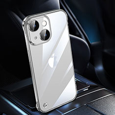 Carcasa Dura Cristal Plastico Funda Rigida Transparente Gradiente QC2 para Apple iPhone 14 Plus Claro