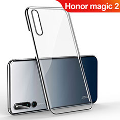 Carcasa Dura Cristal Plastico Funda Rigida Transparente H01 para Huawei Honor Magic 2 Negro