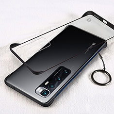 Carcasa Dura Cristal Plastico Funda Rigida Transparente H01 para Xiaomi Mi 10 Ultra Negro