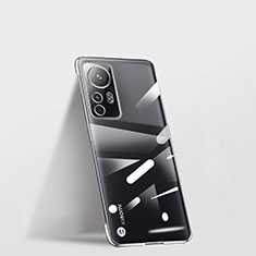 Carcasa Dura Cristal Plastico Funda Rigida Transparente H01 para Xiaomi Mi 12T 5G Plata