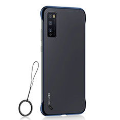 Carcasa Dura Cristal Plastico Funda Rigida Transparente H02 para Huawei Enjoy Z 5G Azul