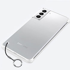 Carcasa Dura Cristal Plastico Funda Rigida Transparente H02 para Samsung Galaxy S21 5G Claro
