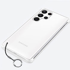 Carcasa Dura Cristal Plastico Funda Rigida Transparente H02 para Samsung Galaxy S24 Ultra 5G Claro