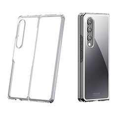 Carcasa Dura Cristal Plastico Funda Rigida Transparente H02 para Samsung Galaxy Z Fold4 5G Claro