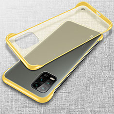 Carcasa Dura Cristal Plastico Funda Rigida Transparente H02 para Xiaomi Mi 10 Lite Amarillo