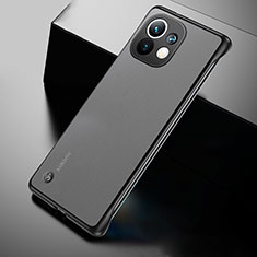 Carcasa Dura Cristal Plastico Funda Rigida Transparente H02 para Xiaomi Mi Mix 4 5G Negro