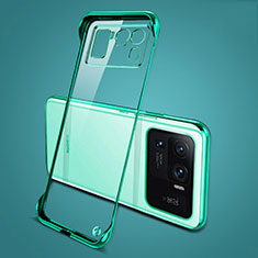 Carcasa Dura Cristal Plastico Funda Rigida Transparente H04 para Xiaomi Mi 11 Ultra 5G Verde
