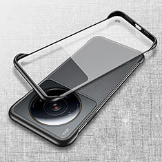Carcasa Dura Cristal Plastico Funda Rigida Transparente H04 para Xiaomi Mi 12 Ultra 5G Negro