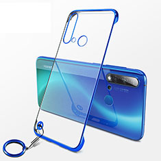 Carcasa Dura Cristal Plastico Funda Rigida Transparente K01 para Huawei Nova 5i Azul