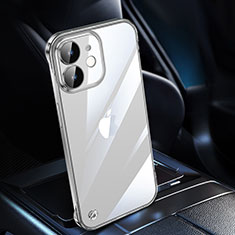 Carcasa Dura Cristal Plastico Funda Rigida Transparente QC1 para Apple iPhone 12 Mini Claro