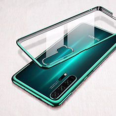 Carcasa Dura Cristal Plastico Funda Rigida Transparente S02 para Huawei Honor 20 Pro Verde