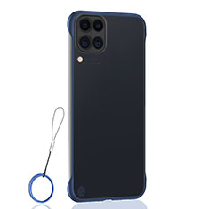 Carcasa Dura Cristal Plastico Funda Rigida Transparente S02 para Huawei Nova 6 SE Azul