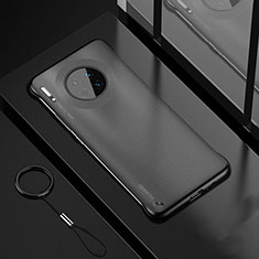 Carcasa Dura Cristal Plastico Funda Rigida Transparente S04 para Huawei Mate 30 Pro 5G Negro