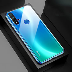 Carcasa Dura Cristal Plastico Funda Rigida Transparente S05 para Huawei Nova 5i Azul