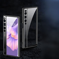 Carcasa Dura Cristal Plastico Rigida Transparente AC1 para Huawei Mate Xs 2 Negro
