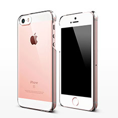 Carcasa Dura Cristal Plastico Rigida Transparente para Apple iPhone SE Claro