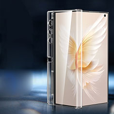 Carcasa Dura Cristal Plastico Rigida Transparente para Huawei Honor V Purse 5G Claro