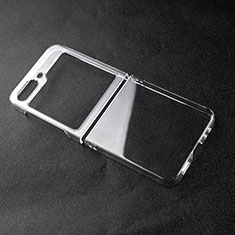 Carcasa Dura Cristal Plastico Rigida Transparente para Samsung Galaxy Z Flip5 5G Claro