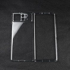 Carcasa Dura Cristal Plastico Rigida Transparente T03 para Xiaomi Mix Fold 2 5G Claro