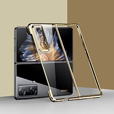 Carcasa Dura Cristal Plastico Rigida Transparente ZL1 para Huawei Honor Magic Vs 5G Oro