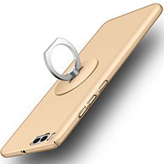 Carcasa Dura Plastico Rigida Mate con Anillo de dedo Soporte para Xiaomi Mi 6 Oro