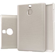 Carcasa Dura Plastico Rigida Mate M01 para Blackberry Passport Silver Edition Oro
