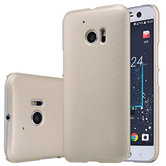 Carcasa Dura Plastico Rigida Mate M01 para HTC 10 One M10 Oro