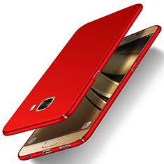 Carcasa Dura Plastico Rigida Mate M01 para Samsung Galaxy C5 SM-C5000 Rojo